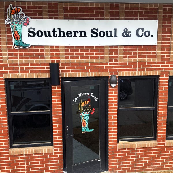Custom Storefront Signage for Southern Soul & Co. done by Signarama North Fort Worth/Keller