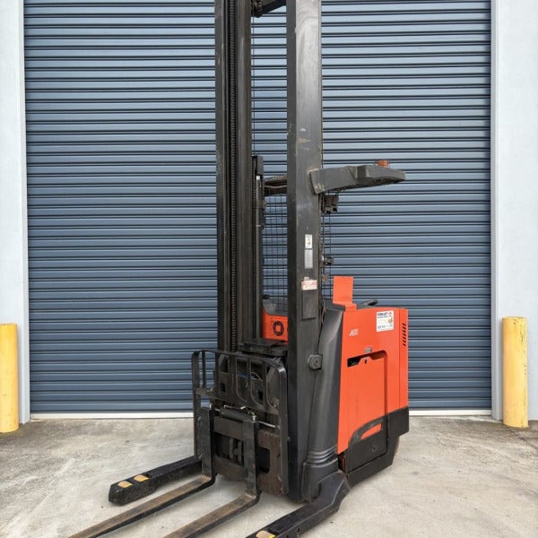 Used Raymond Electric Double Deep Reach Forklift #W362