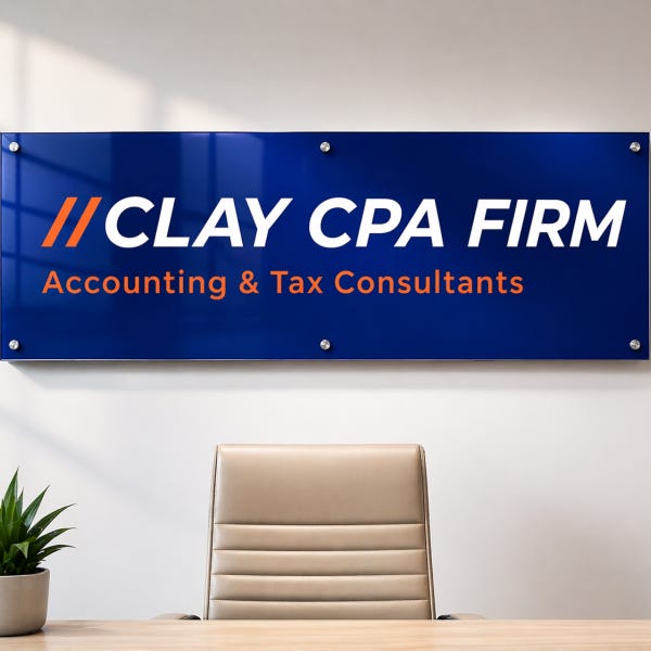 Custom Branded Lobby Sign
