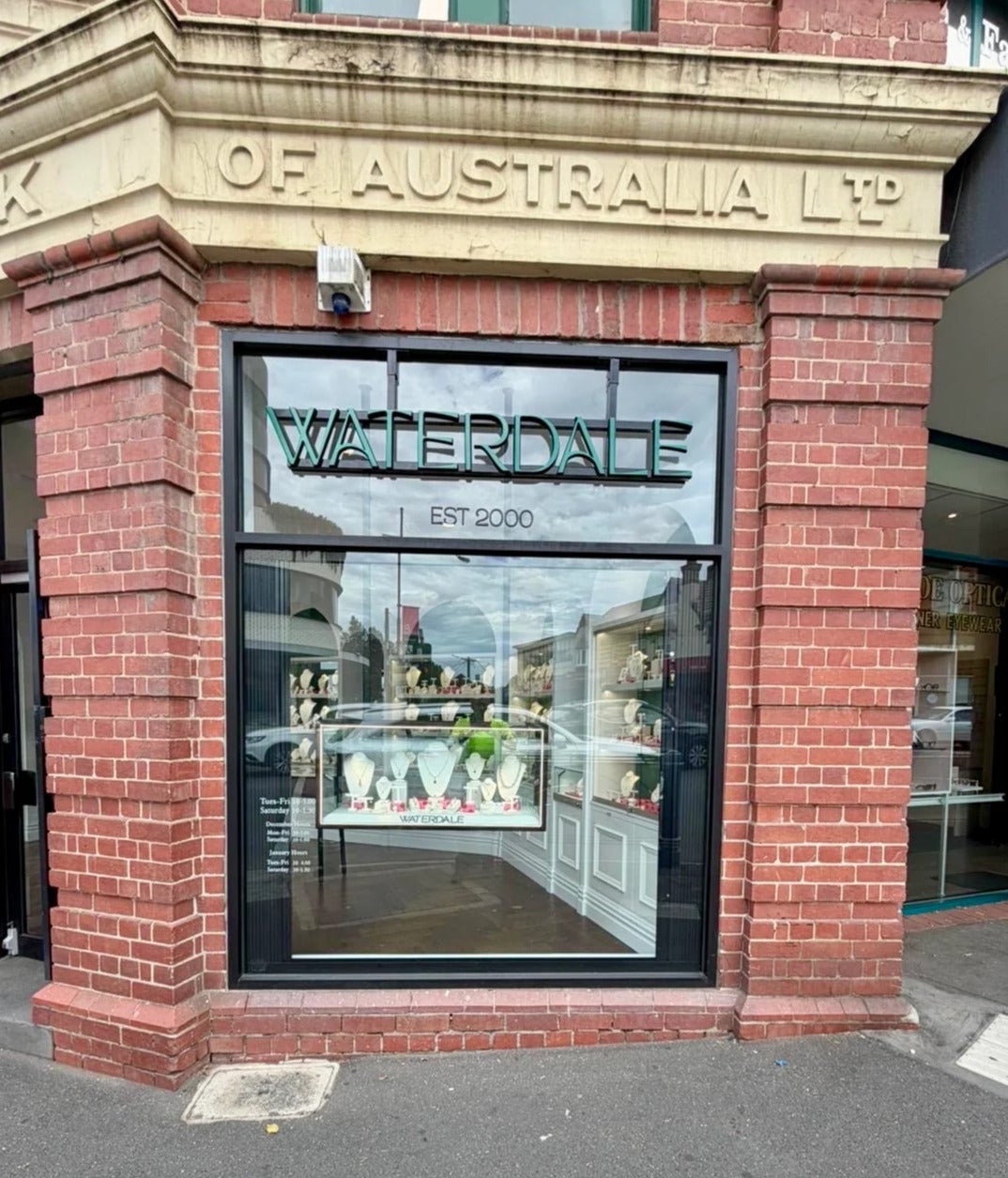 3D Illuminated Letters - Waterdale Jewellery - Ivanhoe VIC.