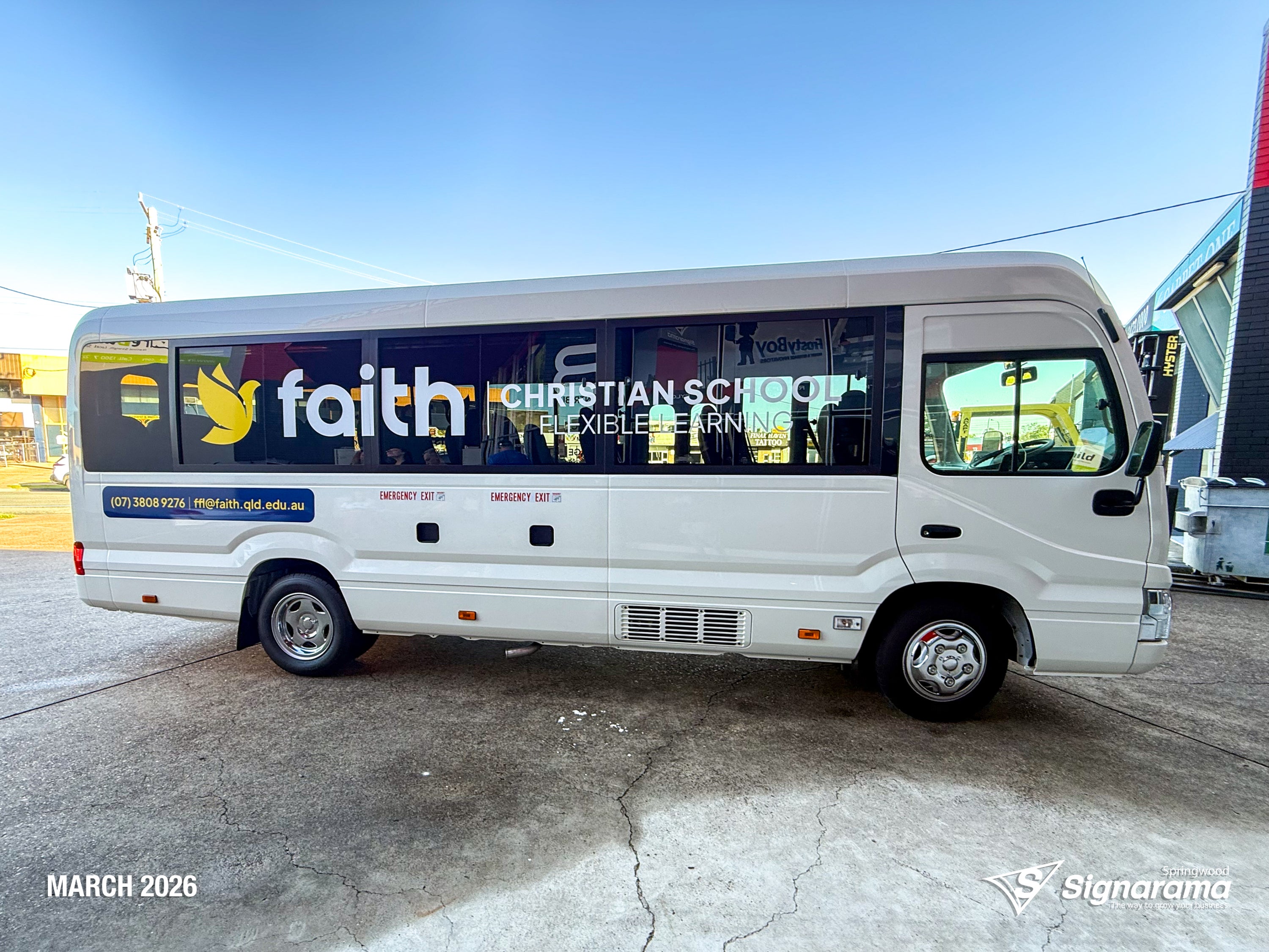 Bus Graphics - Faith Flexible Learning