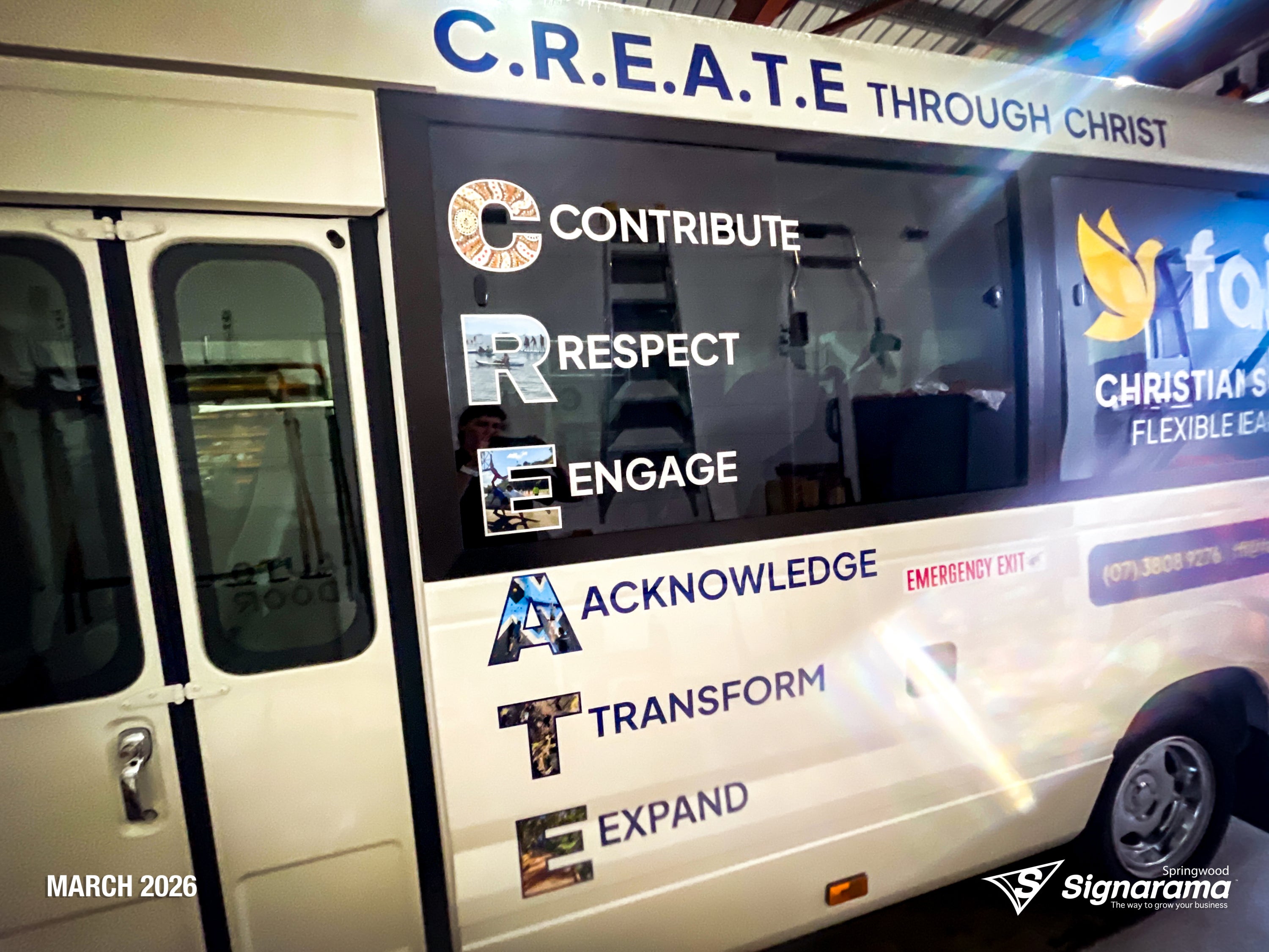 Bus Graphics - Faith Flexible Learning