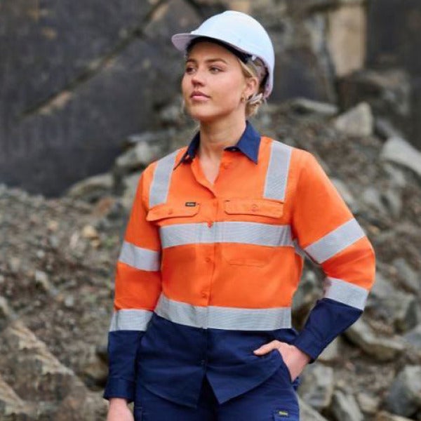 Custom Women’s Hi Vis Biomotion Vented Shirt