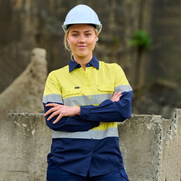 Taped Hi Vis Ripstop Vented Shirt Women’s