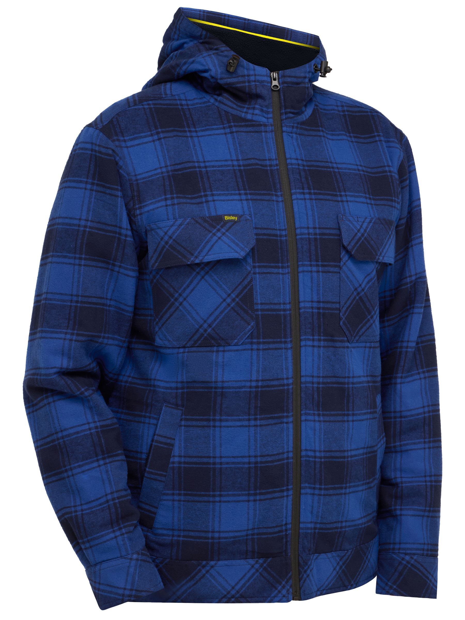 Zip Hoodie with Sherpa Lining