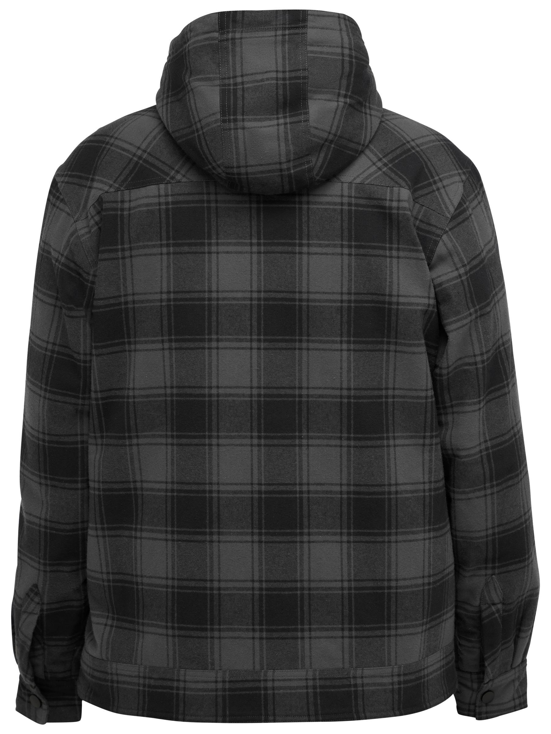 Zip Hoodie with Sherpa Lining