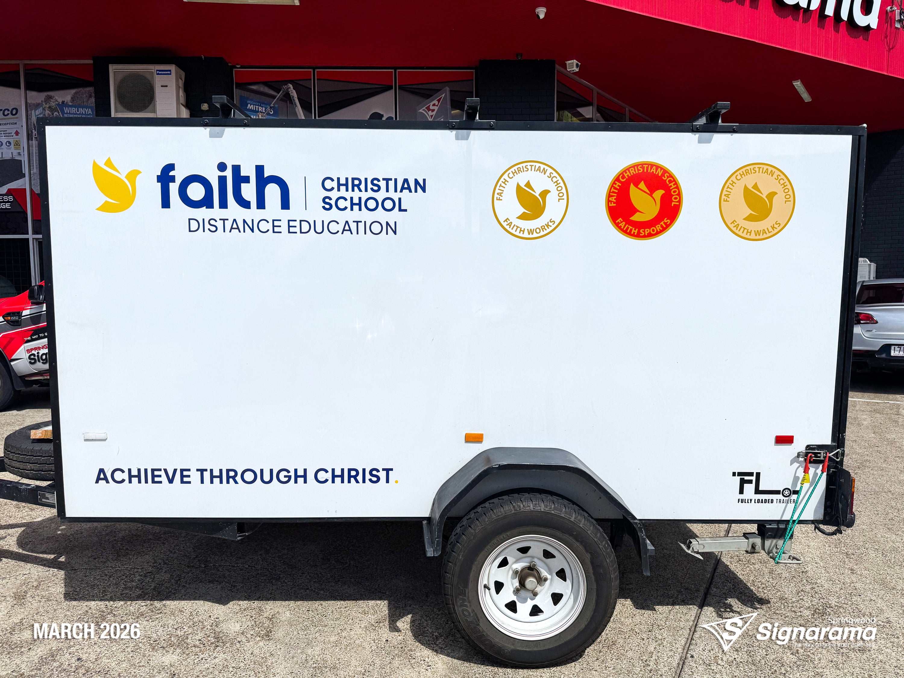 Trailer Graphics - Faith Christian School