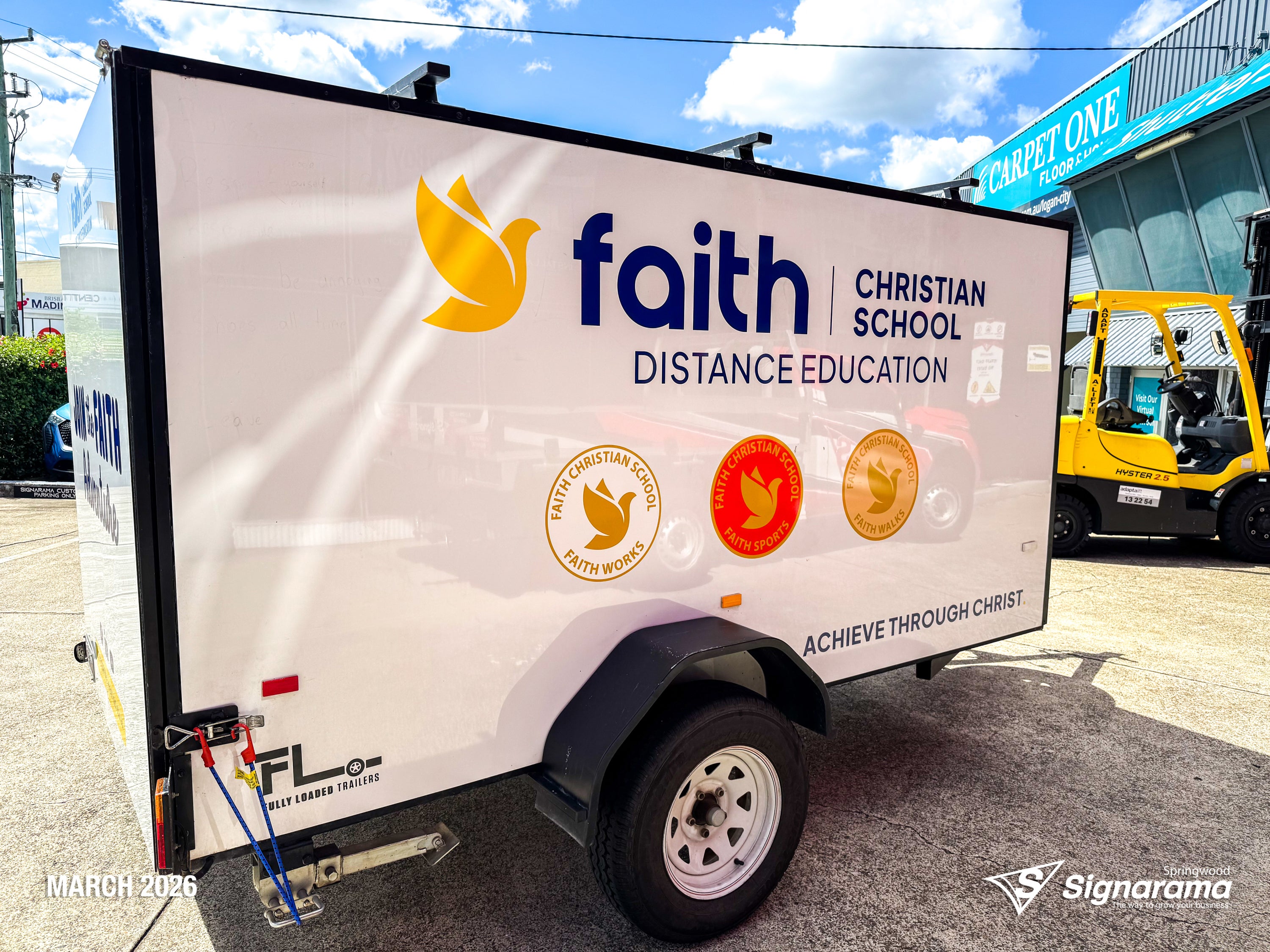 Trailer Graphics - Faith Christian School