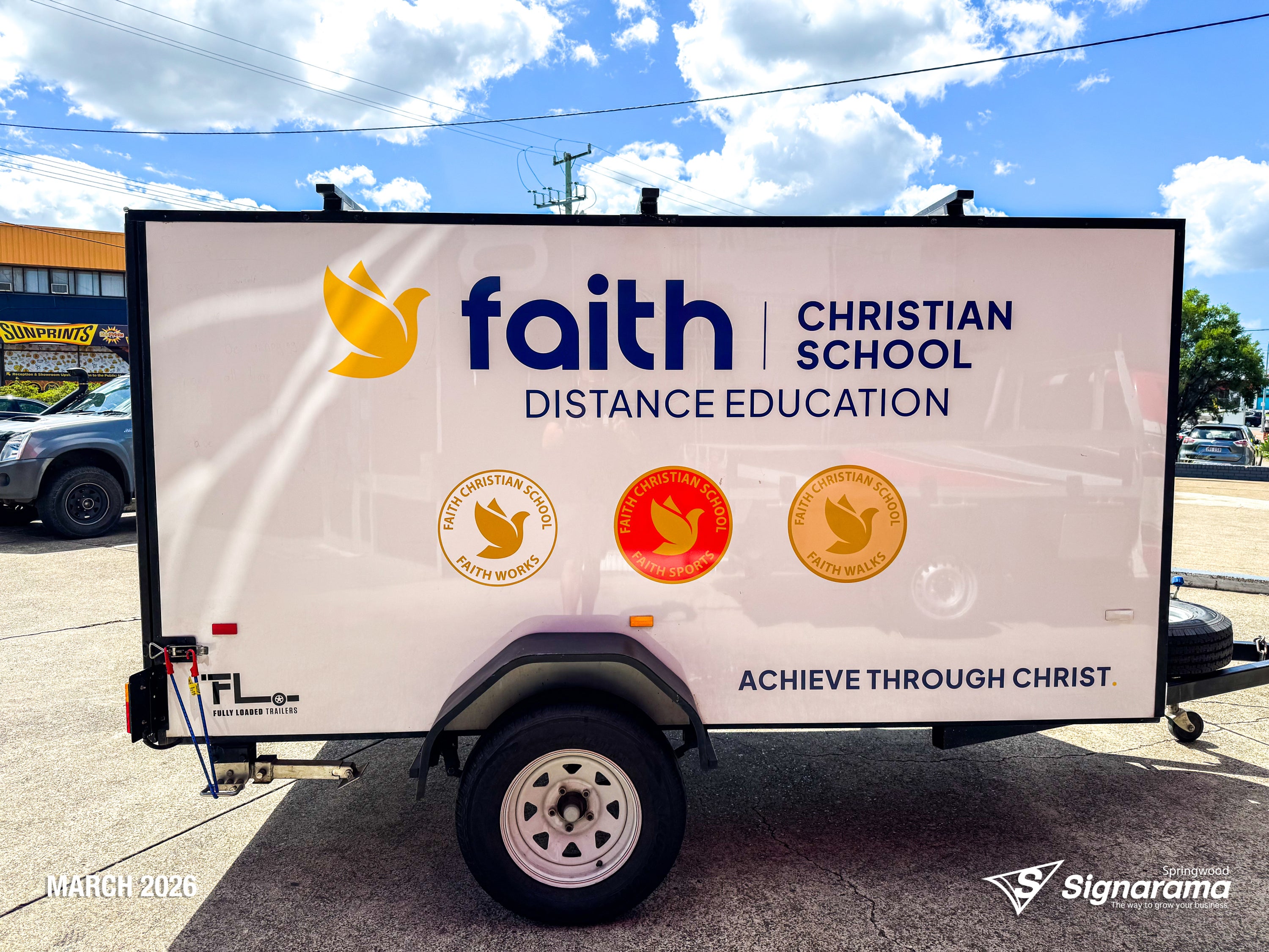 Trailer Graphics - Faith Christian School