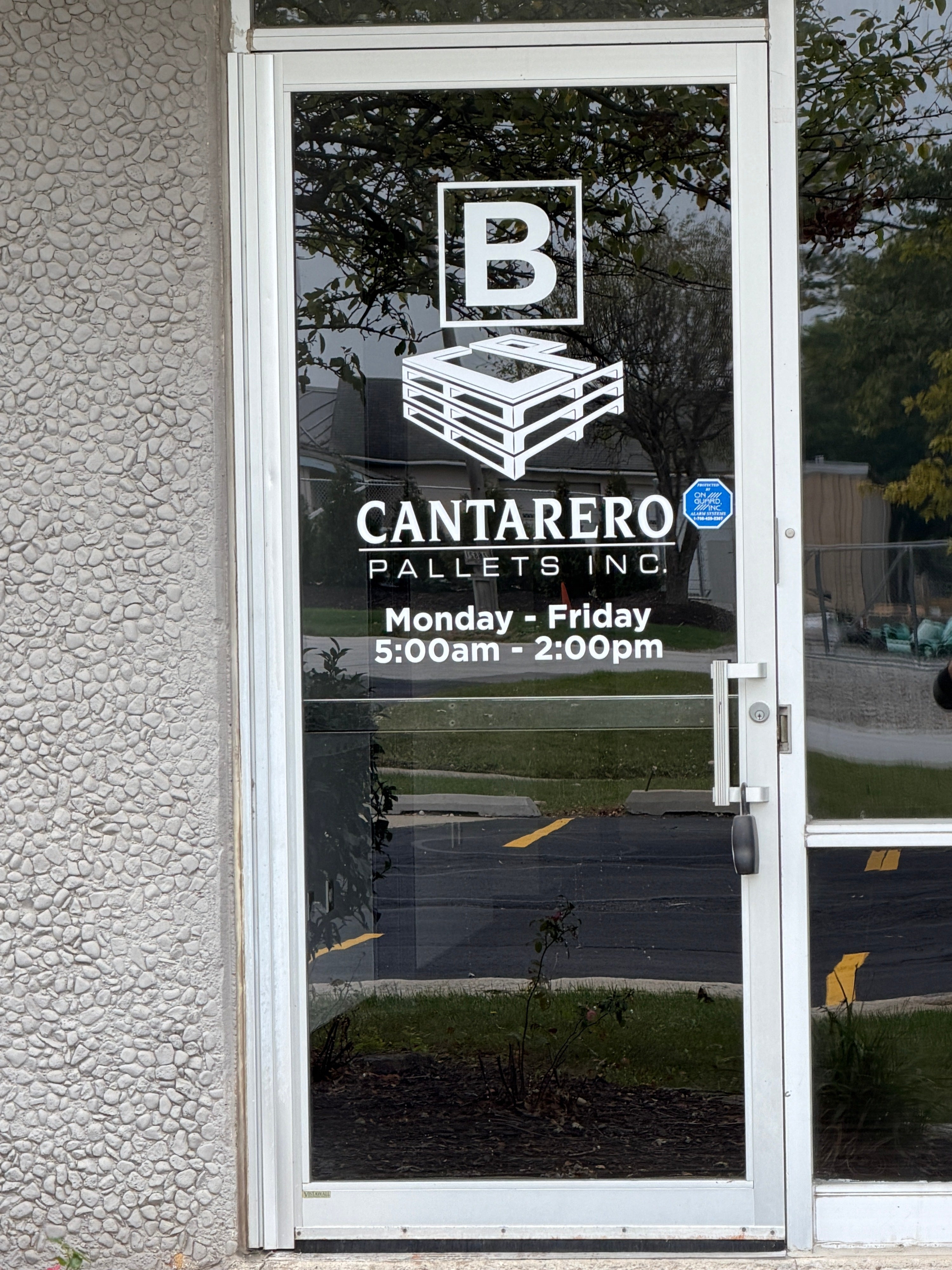 Fresh Door Graphics for a South Holland Business