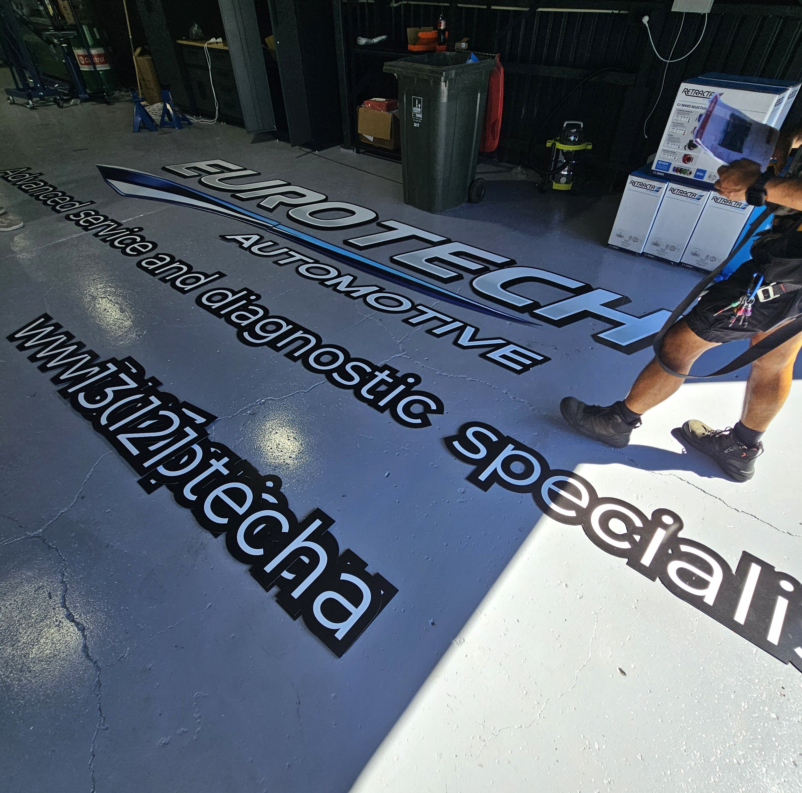 ACP Lettering and Window Decals