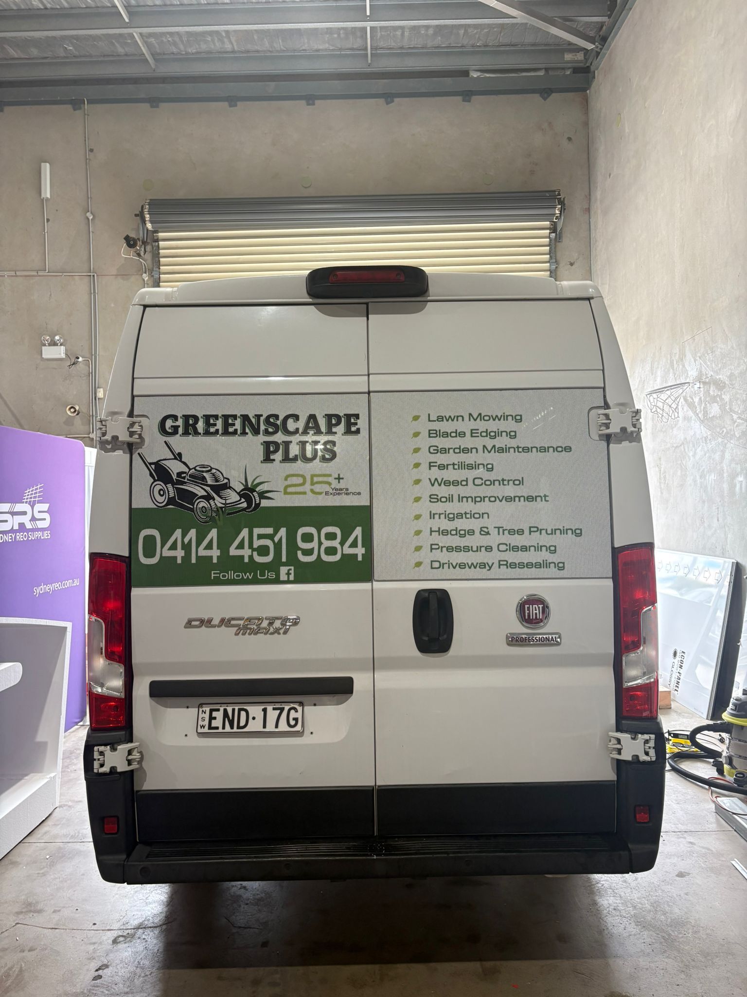One Way Vision & Double-Sided ACP Sign for Greenscapes Plus