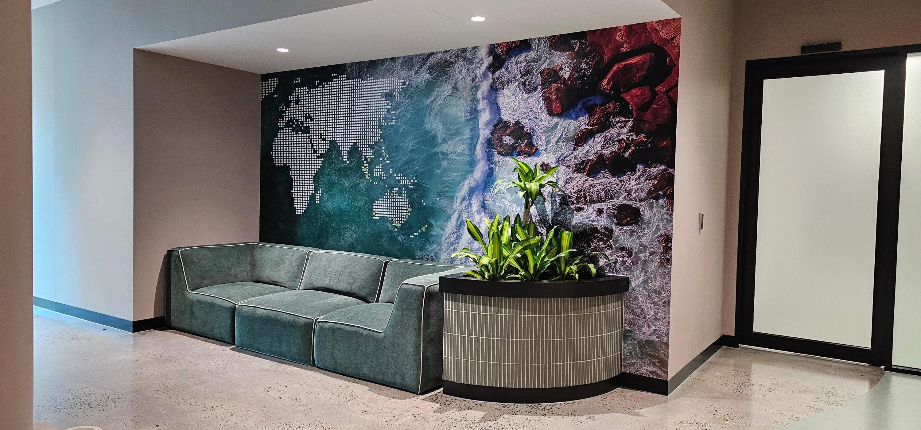 Office Wall Graphics for Aussie Broadband in Traralgon