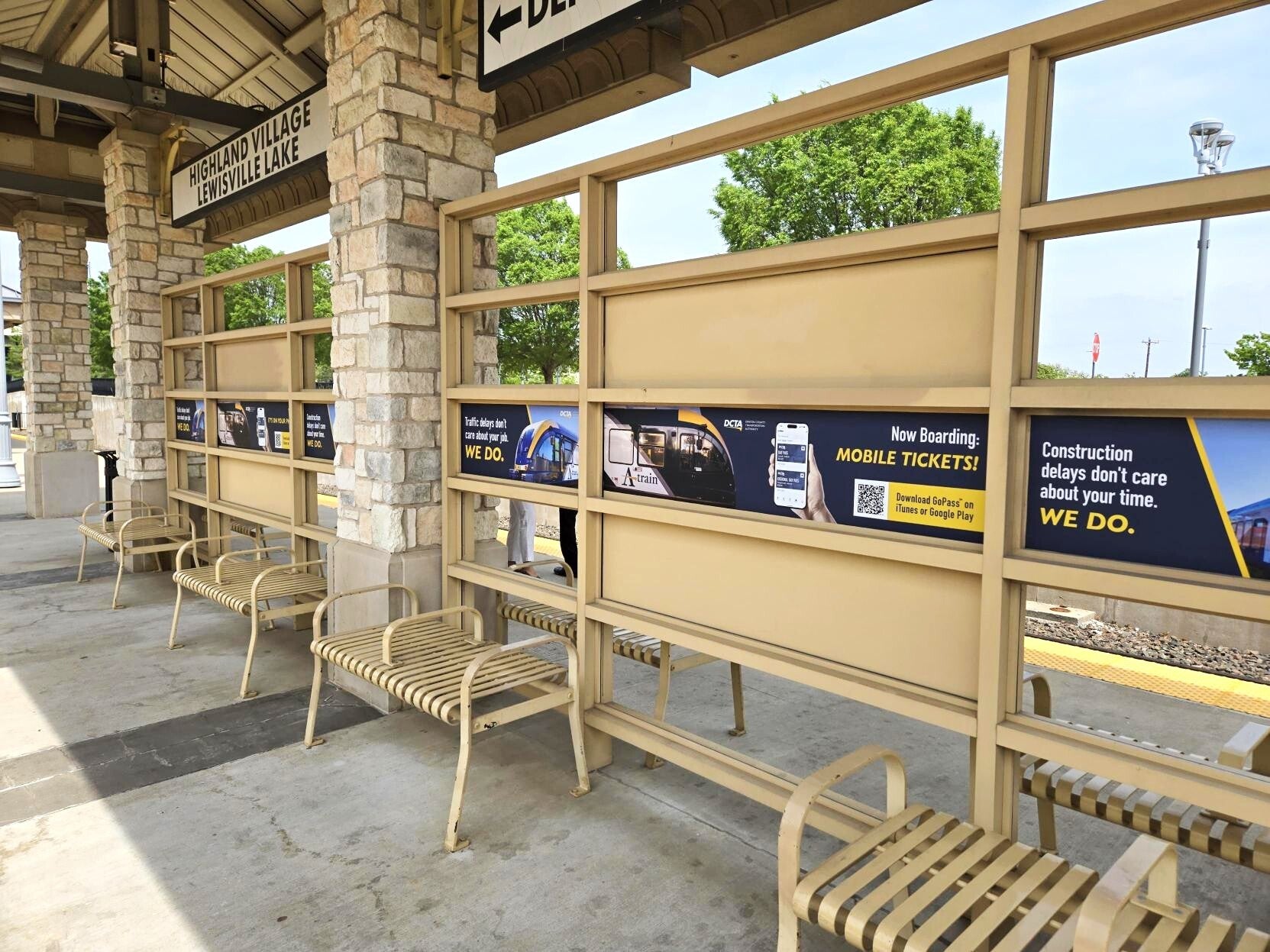 Enhancing Rider Experience with Custom Station Graphics for DCTA