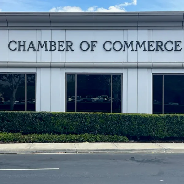Chamber of Commerce Non-illuminated Building Sign