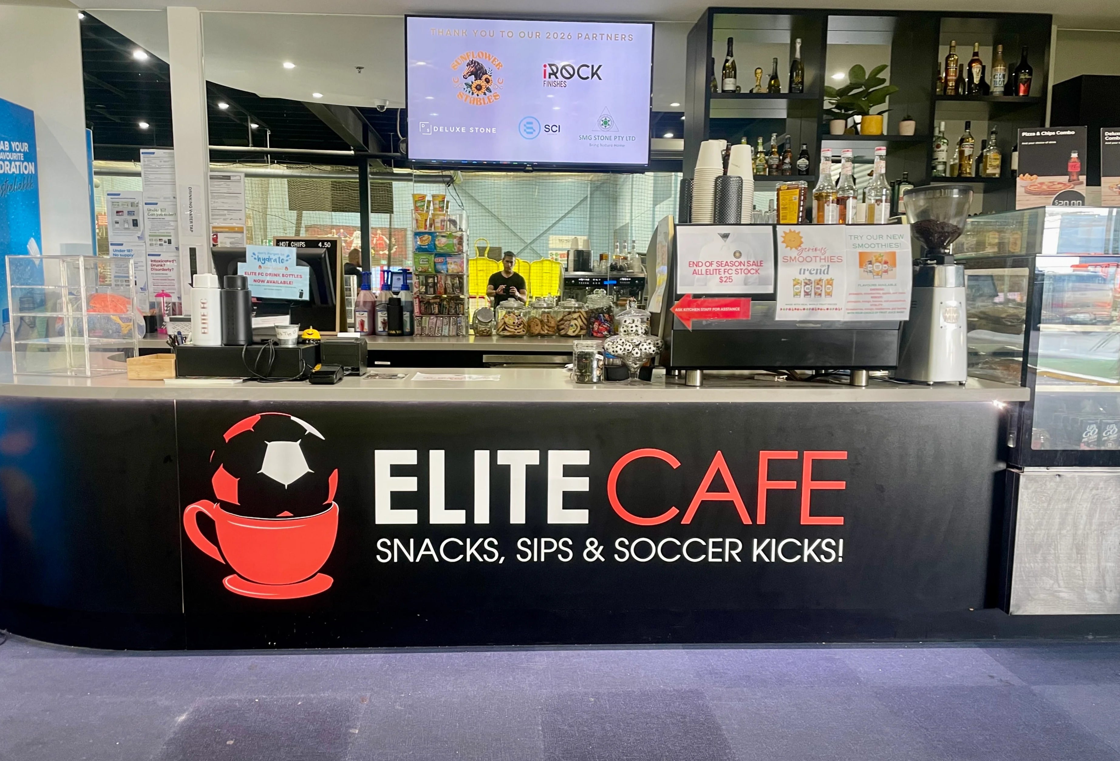 Vinyl Lettering - Elite Football - Maribyrnong VIC