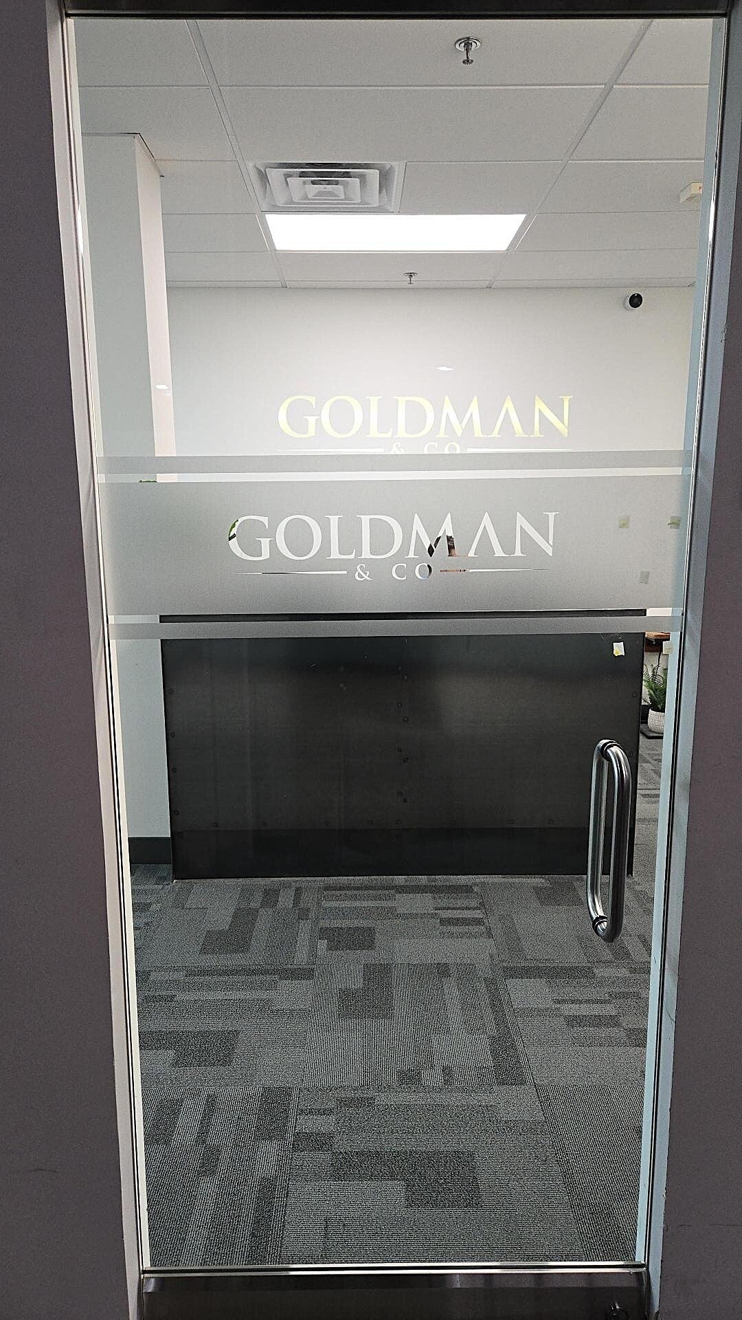 Frosted Vinyl Glass Graphics for a Modern Office Look