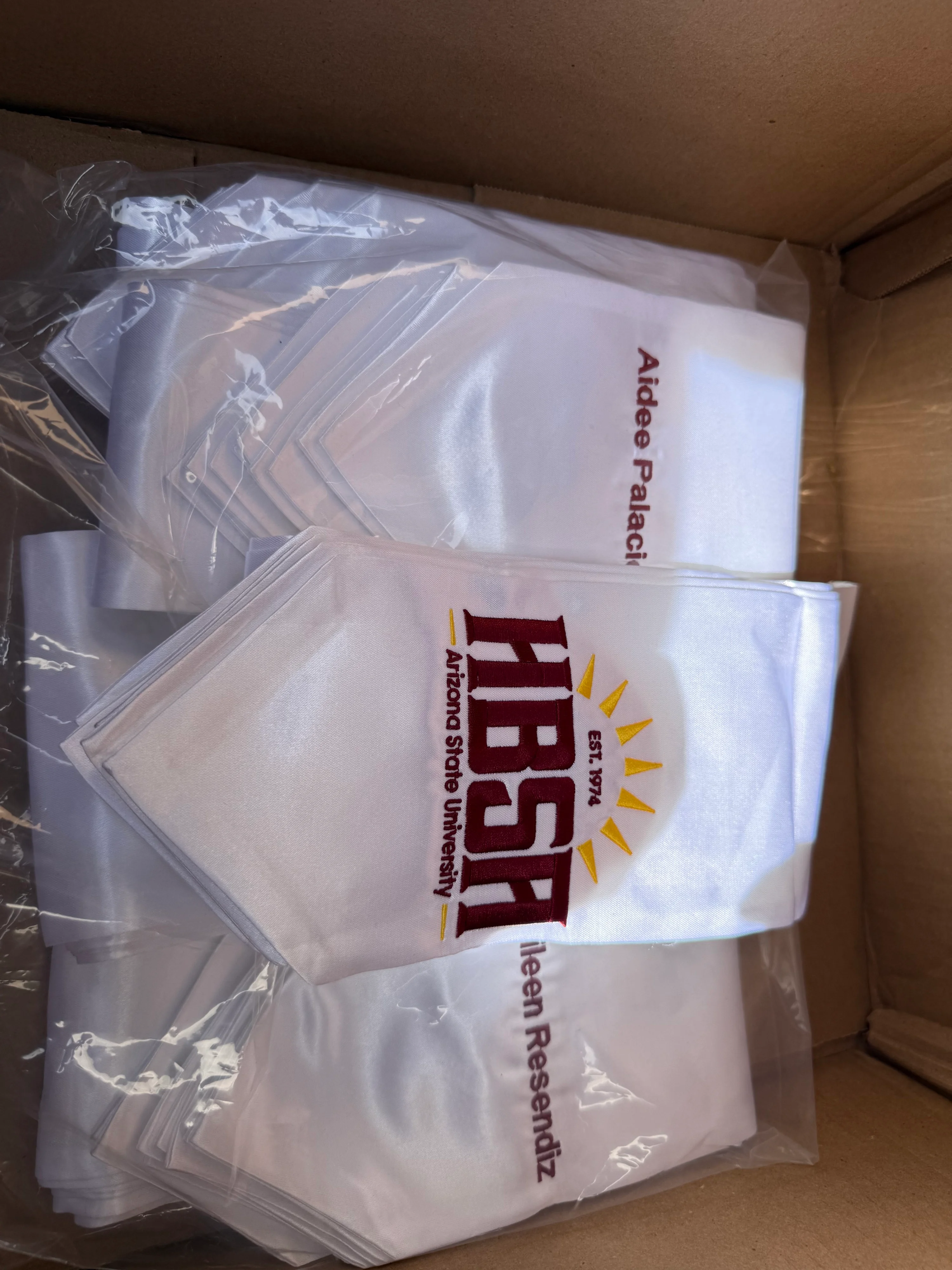 Repeat Graduation Stoles Order for ASU Students | Fully Promoted Tempe, AZ
