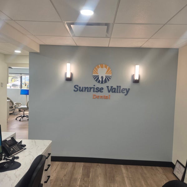 Sunrise Valley Interior Sign