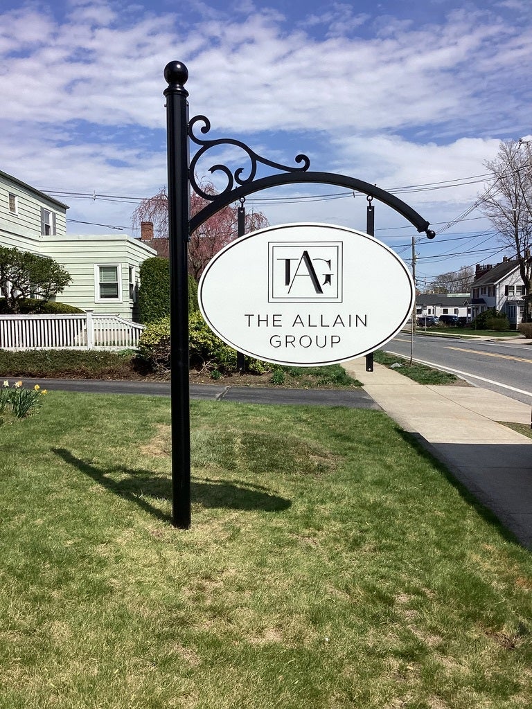 Roadside Ornamental Sign - The Allain Group (Natick, MA)