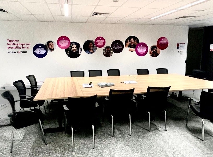 Create a Meeting room with a Vibe - not just a blank room!