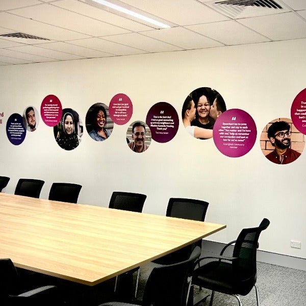 Create a Meeting room with a Vibe - not just a blank room!