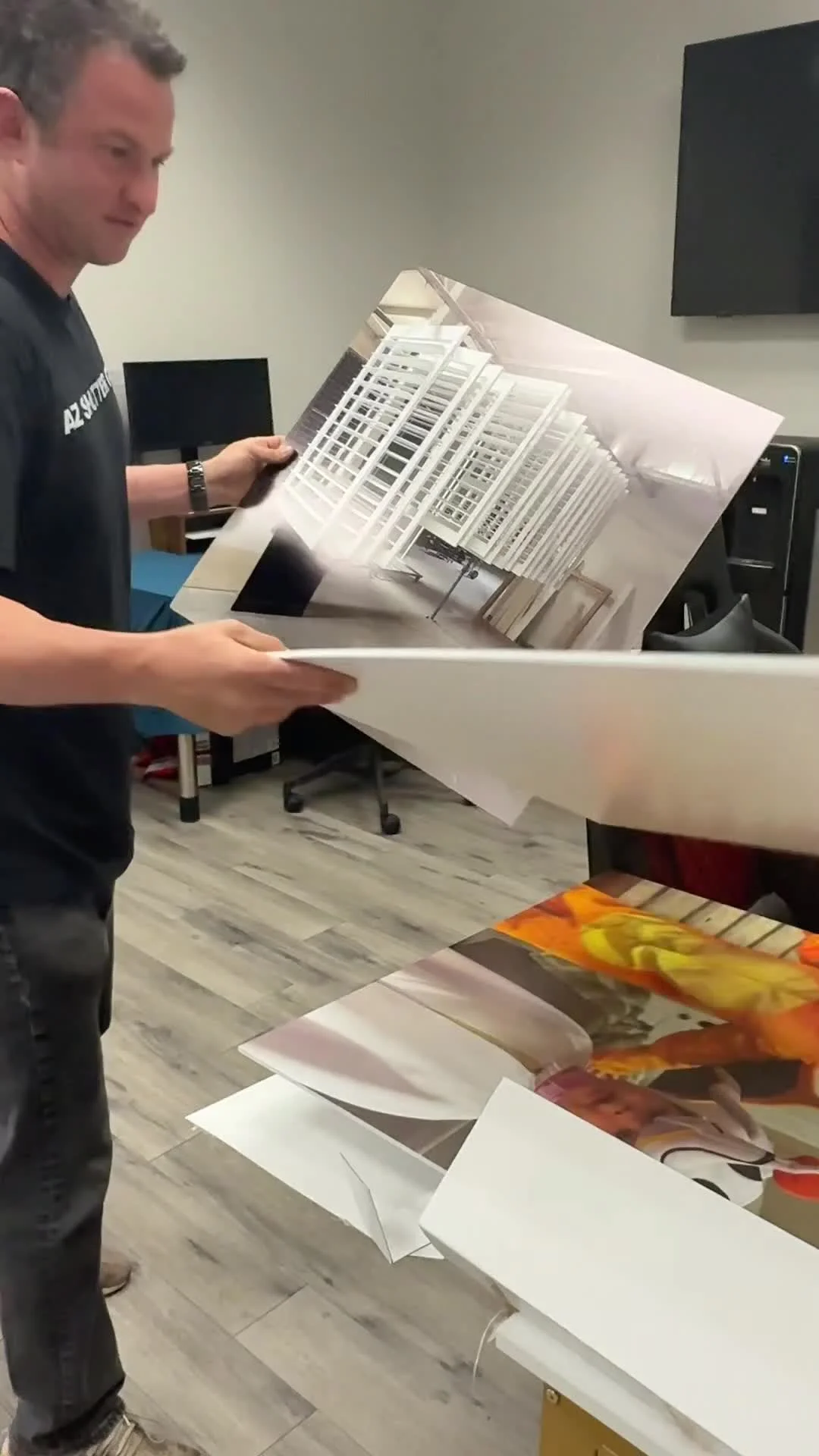 Stefan Brulé’s First Reaction to His Custom Foam Board Signs | Fully Promoted Tempe