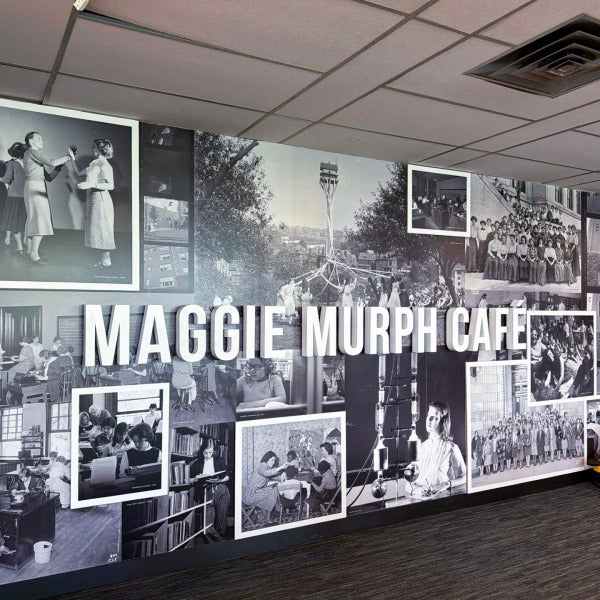 Environmental graphics and halo-lit channel letters at Carnegie Mellon University
