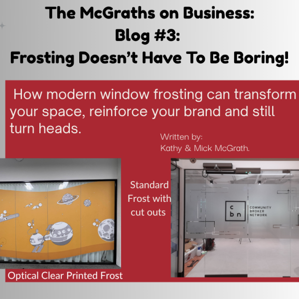 The McGrath on Business - Blog #3. Frosting Doesn't Have to be Boring!