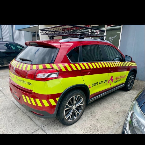 Car Wrap - Vet2you - Melbourne VIC.