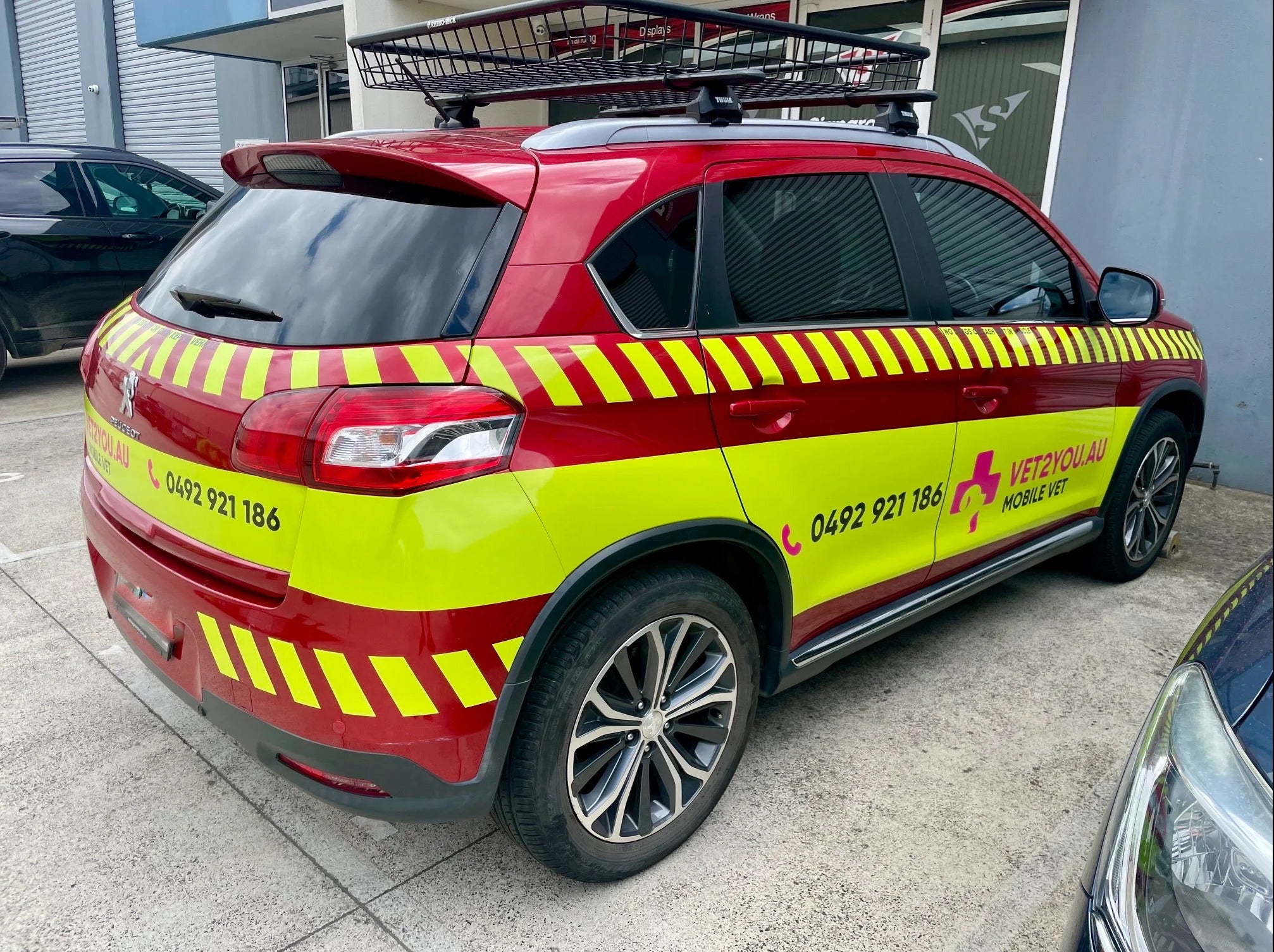 Car Wrap - Vet2you - Melbourne VIC.