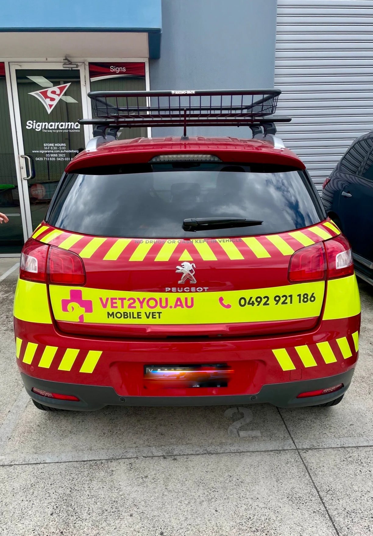 Car Wrap - Vet2you - Melbourne VIC.