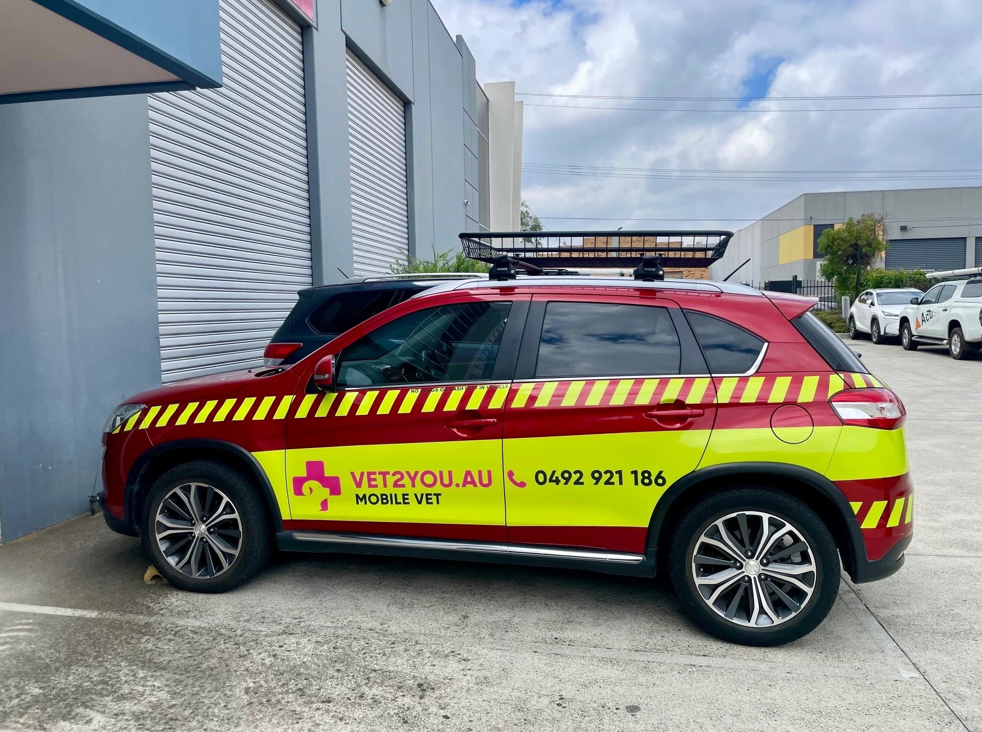 Car Wrap - Vet2you - Melbourne VIC.