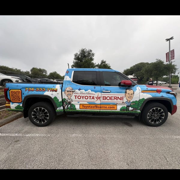 Toyota of Boerne_Fiesta Wrap_Full Wrap_Passenger Side