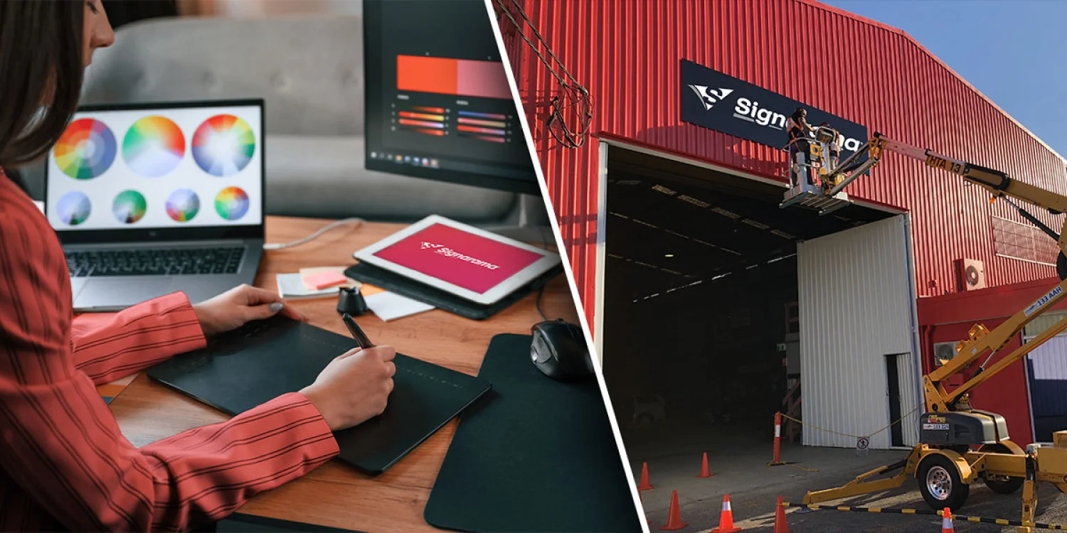 We make signage easy