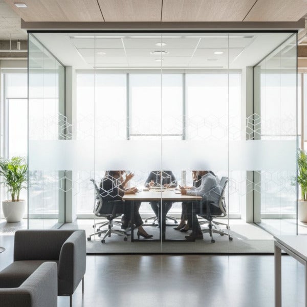 Etched Glass Window Vinyl: The Professional Guide to Office Privacy & Branding in Redmond and Bellevue, WA