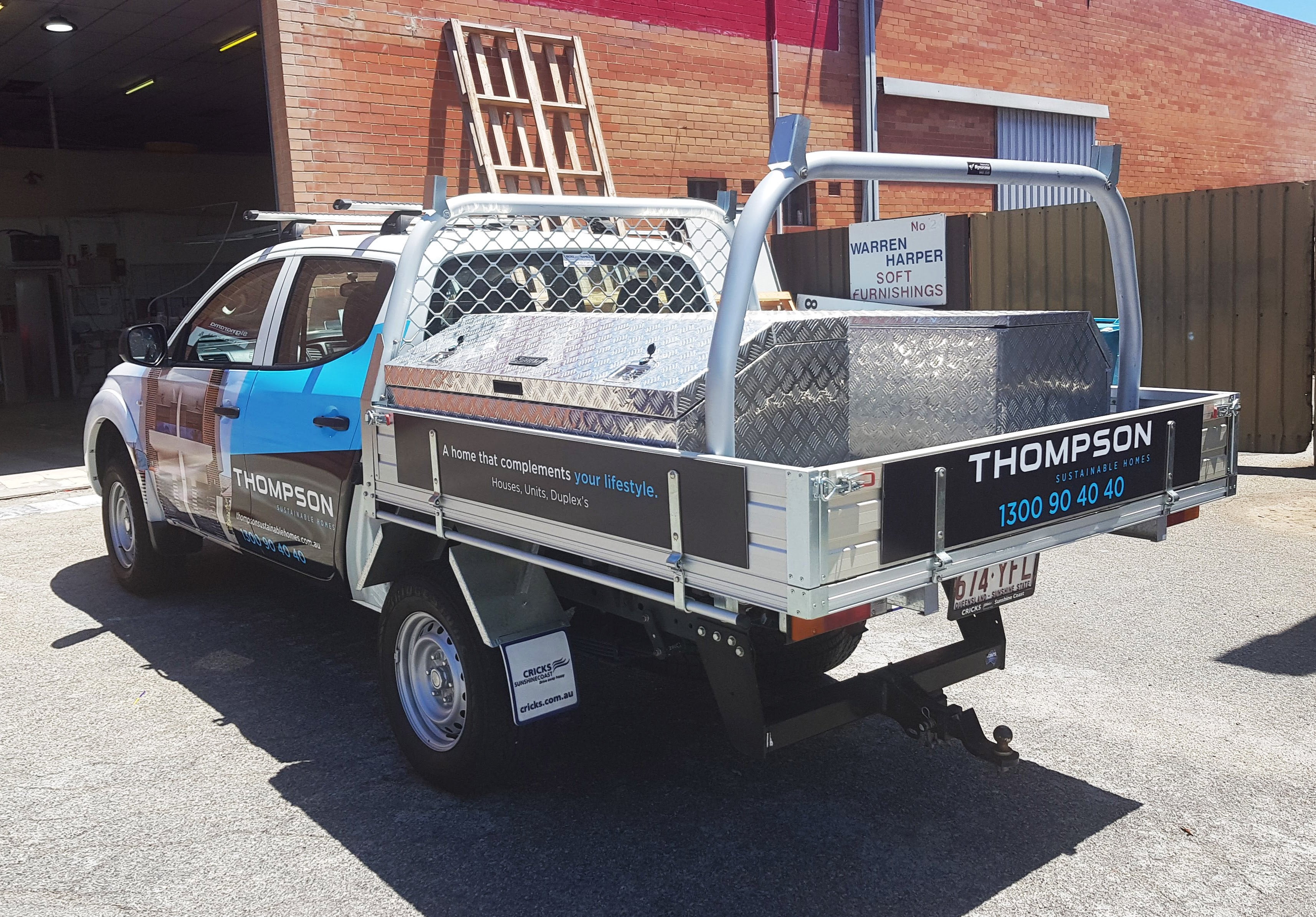 Thompson Sustainable Homes Vehicle Wrap