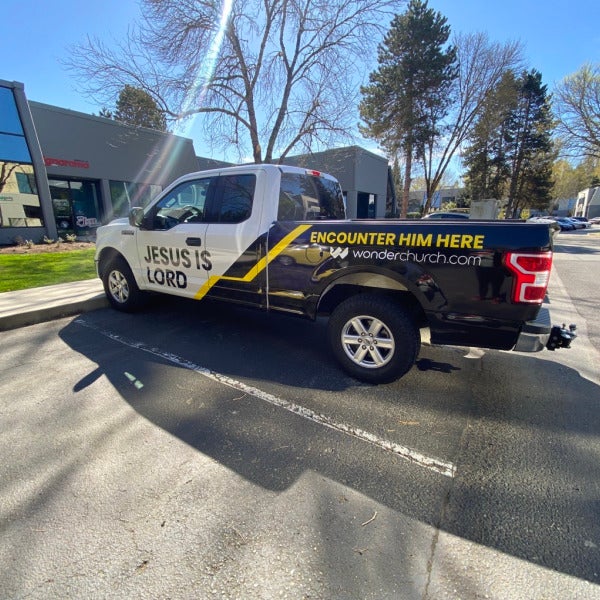 Vehicle Wrap Turn Everyday Driving into Powerful Outreach - Wonder Church, Redmond, WA