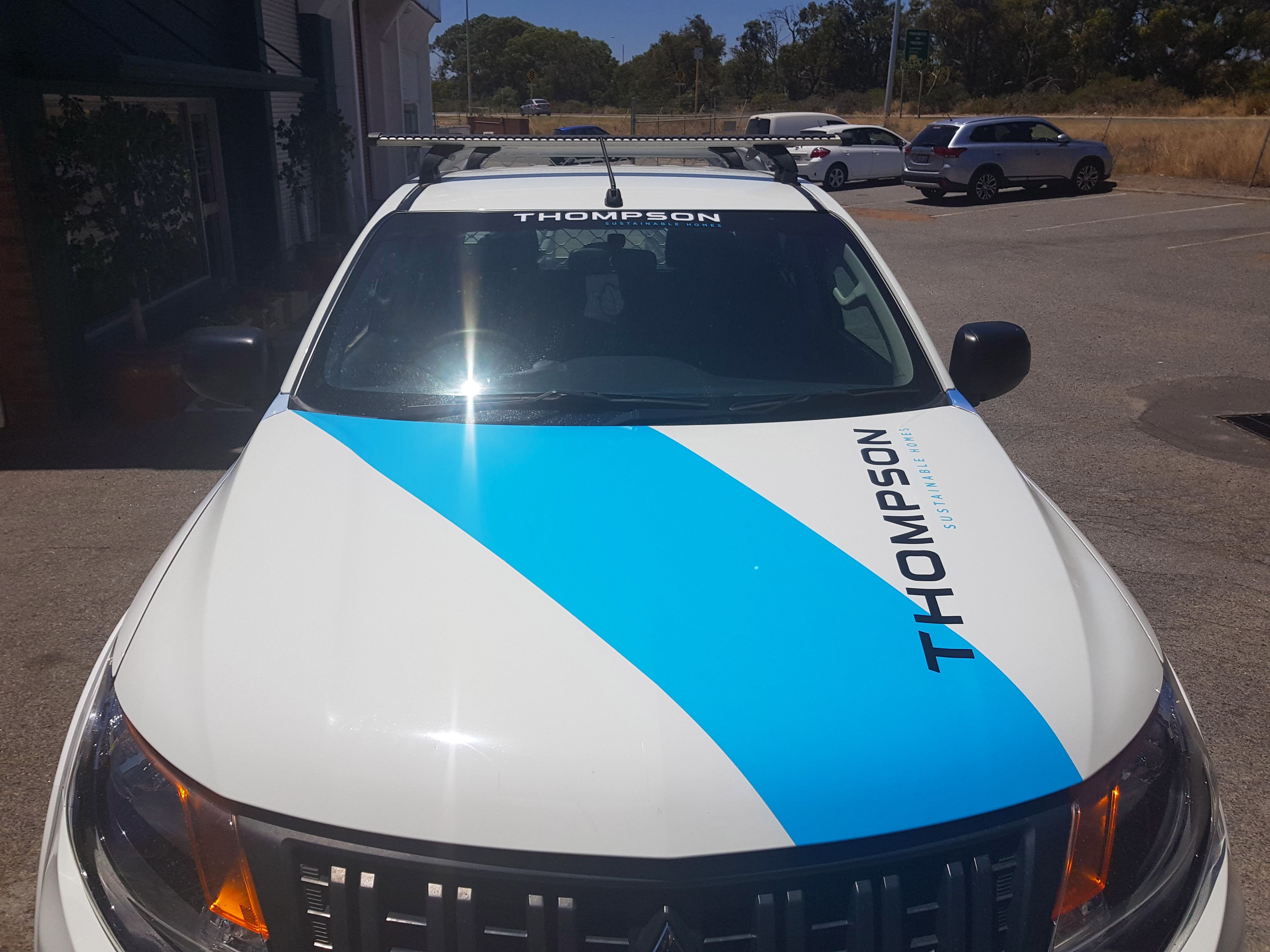 Thompson Sustainable Homes Vehicle Wrap