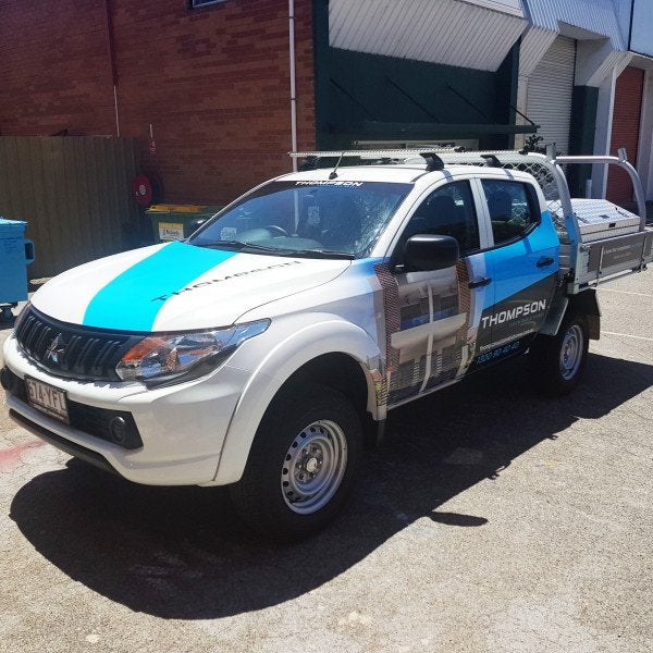 Thompson Sustainable Homes Vehicle Wrap