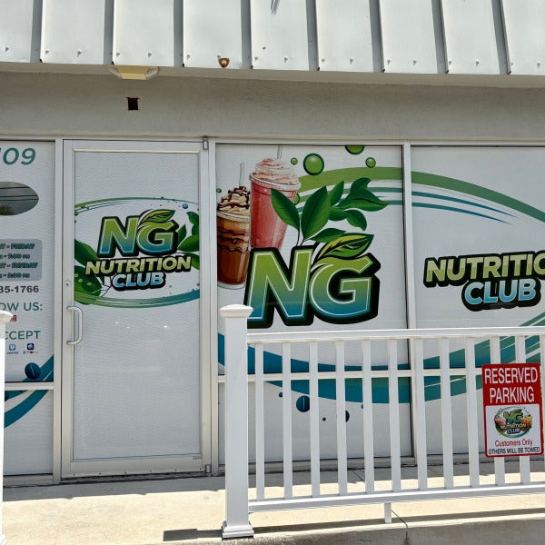 New Window Graphics Installed for a Local Lakeland Business