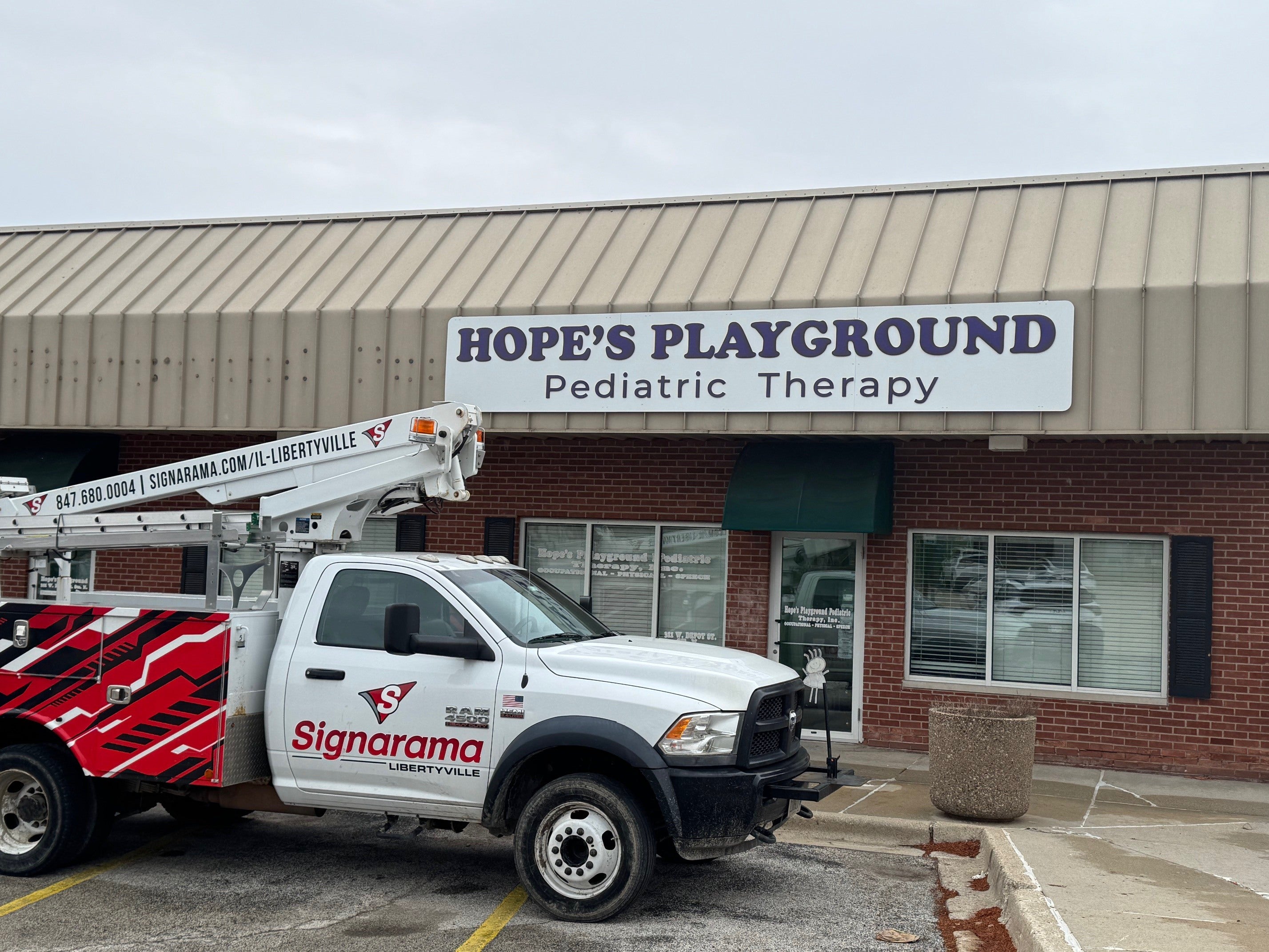 Hope’s Playground has transformed into a vibrant, inviting space!