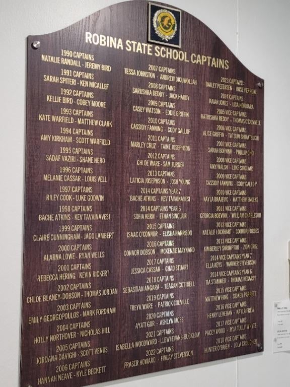 Importance of school honour boards