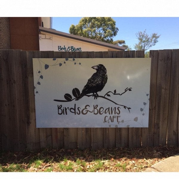 Cafe Signage - Reservoir Neighbourhood House