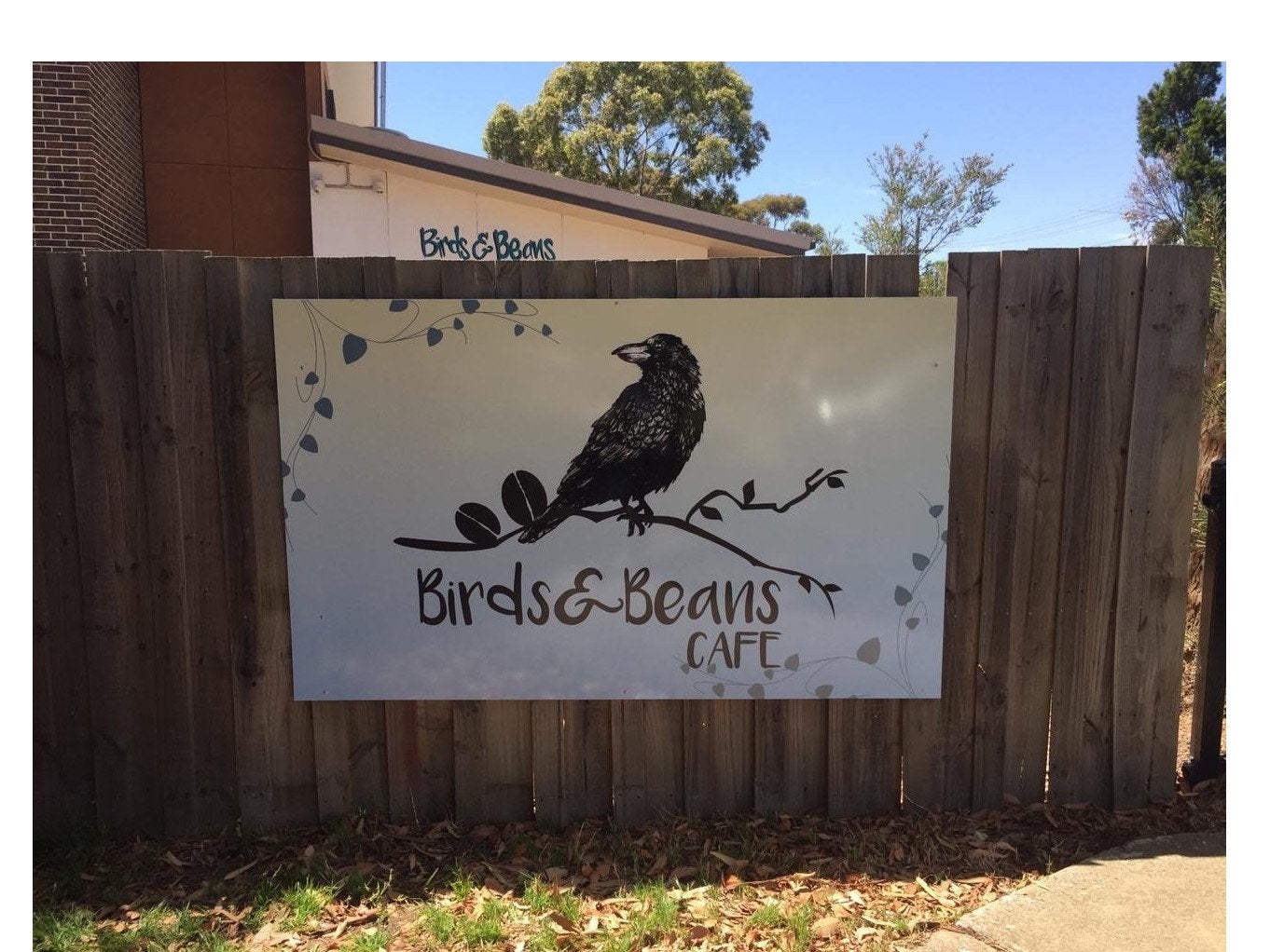 Cafe Signage - Reservoir Neighbourhood House