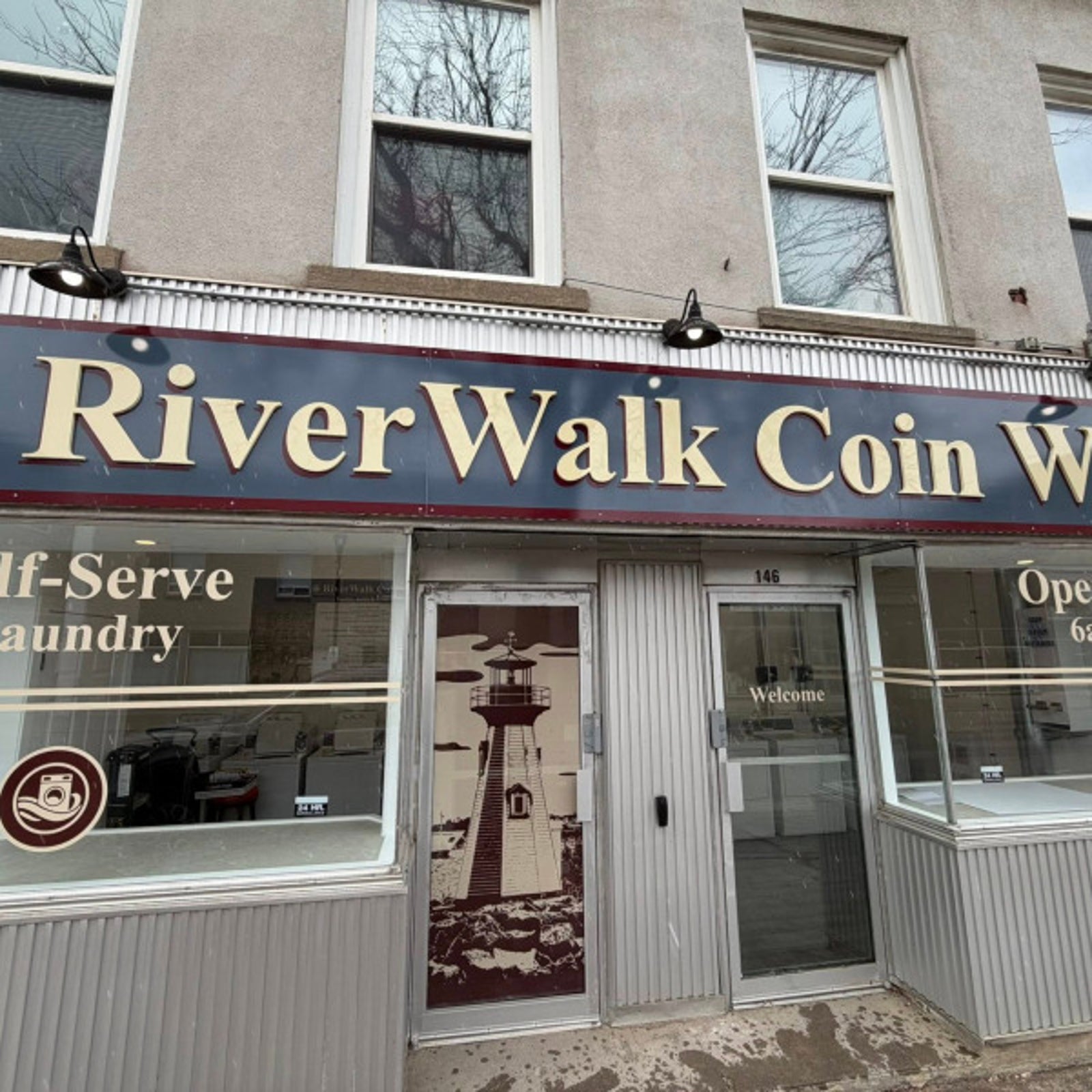 3D letters_River Walk Coin Wash