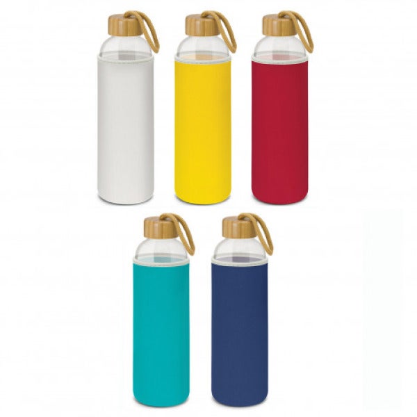 Custom Eden Glass Bottle - Neoprene Sleeve