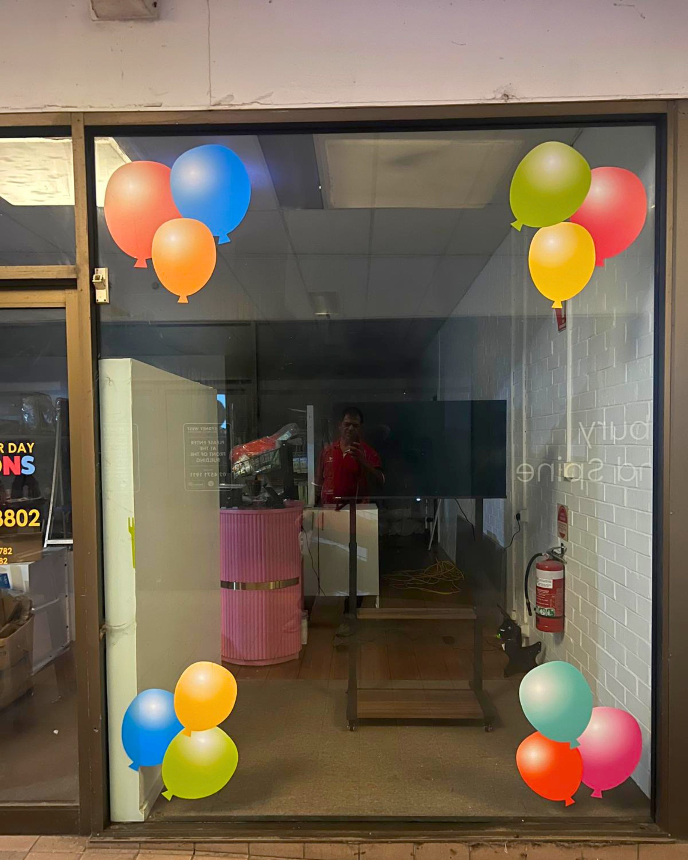 Bright, Bold Window Decals for Brighten Your Day Balloons
