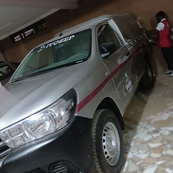 IVOSEP branding véhicule - Signarama Côte d'Ivoire Abidjan Cocody