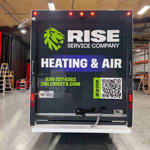 Rise Heating and Air_Rear_Full Wrap